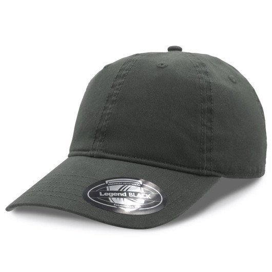 Charcoal Legend Black Dad hats